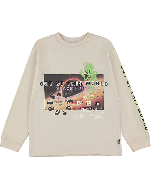 Molo Rube T-shirts Long sleeves - Sandy - 100% Organic Cotton Long Sleeves Tops