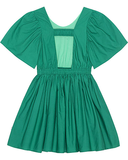 Molo Short Sleeves Green Tennis Dress - Cally - 100% Bio Cotton GOTS Dresses_