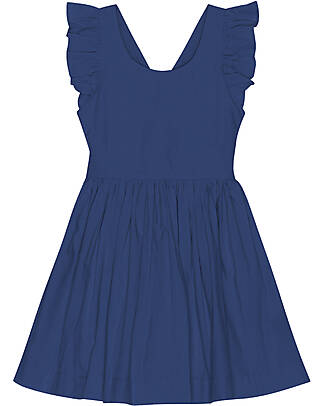 Molo Short Sleeves Night Blue Dress - Candidi - 100% Bio Cotton GOTS Dresses_