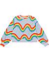 Molo Sweatshirt - Miki - Rainbow Waves Sweatshirts