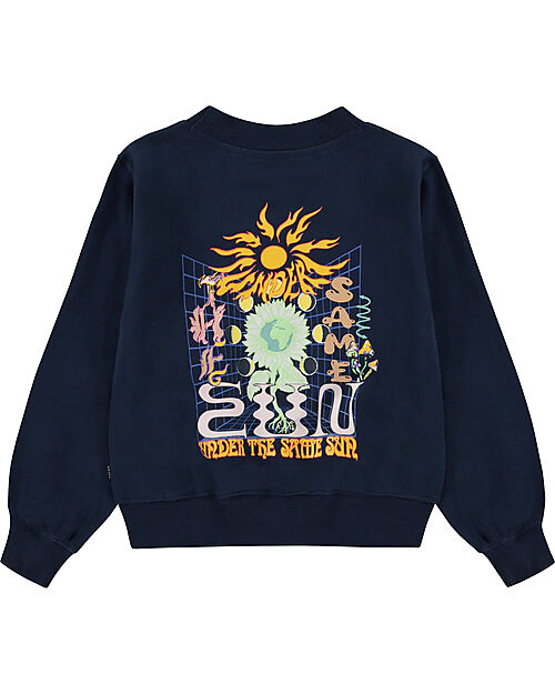 Molo Sweatshirt - Navy Sky - 100% Organic Cotton Sweatshirts