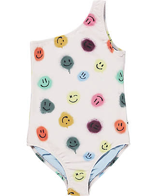 Molo Swimsuit - Happy Dots - Polyester Recycled from Plastic! - GRS certification Swimsuits