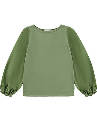 Molo T-shirts Long sleeves - Moss Green Long Sleeves Tops