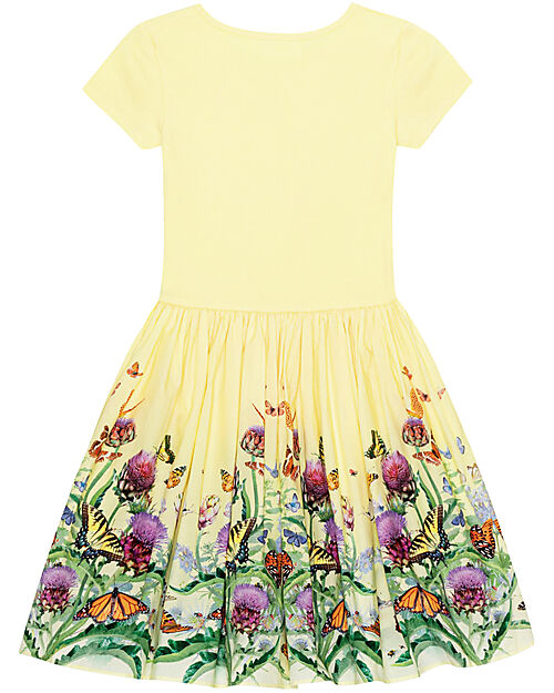 Molo Yellow Sleveless Dress - Cissa - Artichoke Patch - 100% Bio Cotton GOTS Dresses_