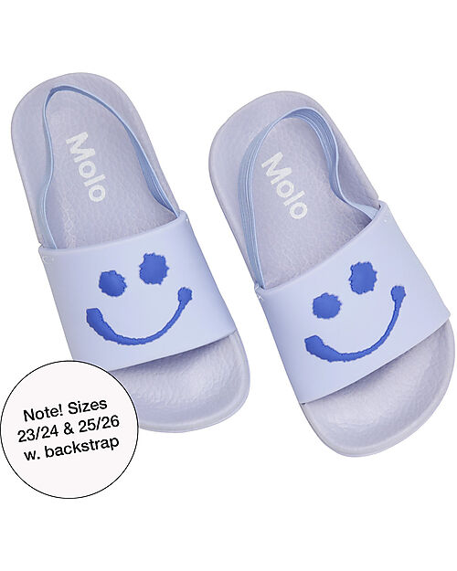 Molo Zhappy Slippers - Sky Smile Sandals