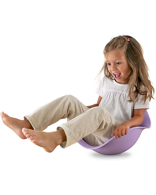 Moluk Bilibo Toy - Innovative, Versatile & Multi Award-winning (BPA, phthalate, latex free) Lilac Balance Toys_