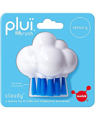 Moluk Plui Brush Cloudy - beautiful bath toy - baby brush Newborn Toys