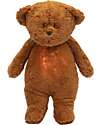 Moonie Bear Plush 2.0 with Natural Sounds, Classical Music, and Adjustable Light - Caramel - GOTS and Oeko-Tex Certified Nightlights