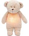 Moonie Bear Plush 2.0 with Natural Sounds, Classical Music, and Adjustable Light - Rose - GOTS and Oeko-Tex Certified Nightlights