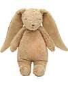 Moonie Bunny Plush 2.0 with Natural Sounds, Classical Music, and Adjustable Light - Cappuccino - GOTS and Oeko-Tex Certified Nightlights