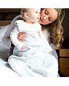 Mori Light Sleeping Bag 0.5 Tog, Grey - 0-2 years, organic bamboo + cotton Sleeping Bags
