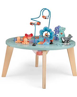 Moulin Roty Activity Table - Les Aventures de Paulie - Wood Wooden Stacking Toys