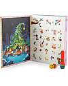 Moulin Roty Advent Calendar - Les Minouchkas - Story Projection Lamp with 23 Discs Advent Calendars
