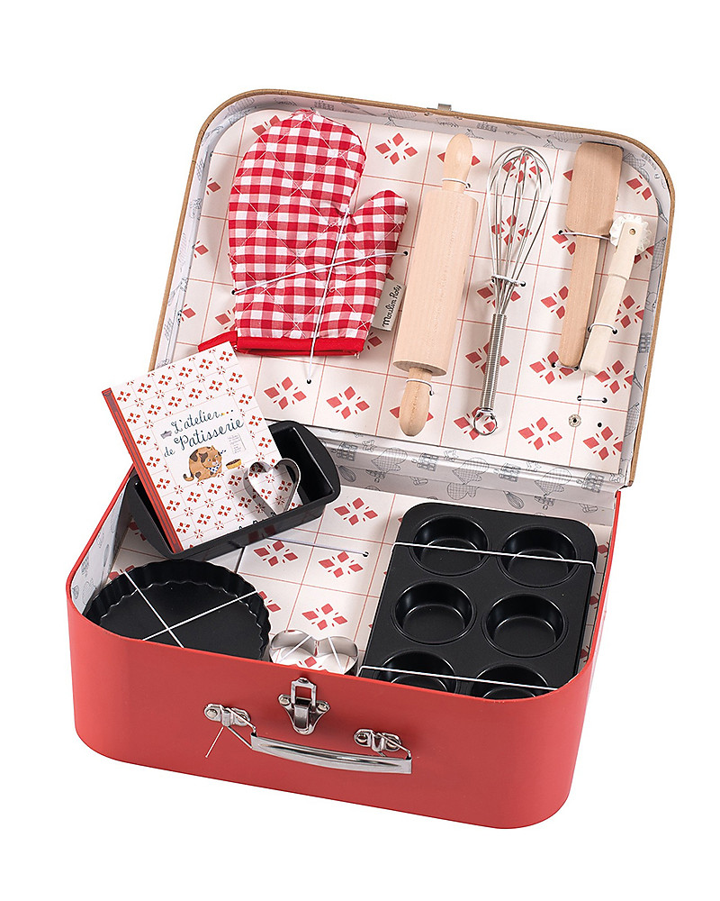 Moulin Roty Baking Kit Jouets D Hier Complete Of Everything Unisex Bambini