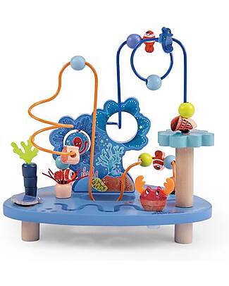 Moulin Roty Bead Maze - Les Aventures de Paulie - Wood Wooden Stacking Toys