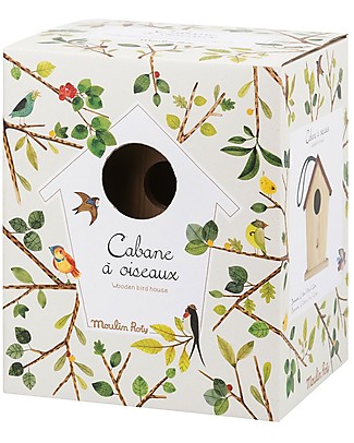Moulin Roty Bird House, Le Jardin - 17x18x22 cm Outdoor Games & Toys
