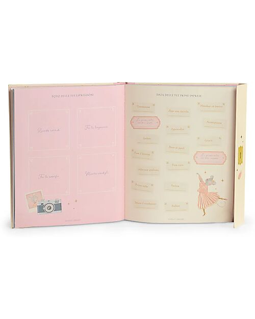 Moulin Roty Birth Book 80 Pages - Ecole de Danse - 19.5x24 cm Baby's First Albums