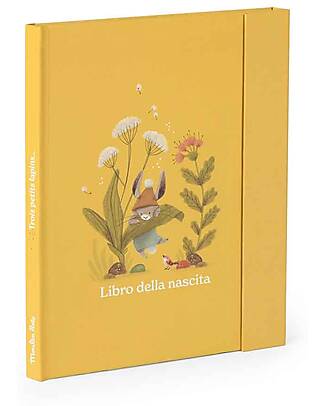 Moulin Roty Birth Book 80 Pages - Trois Petits Lapins - 19.5x24 cm Baby's First Albums