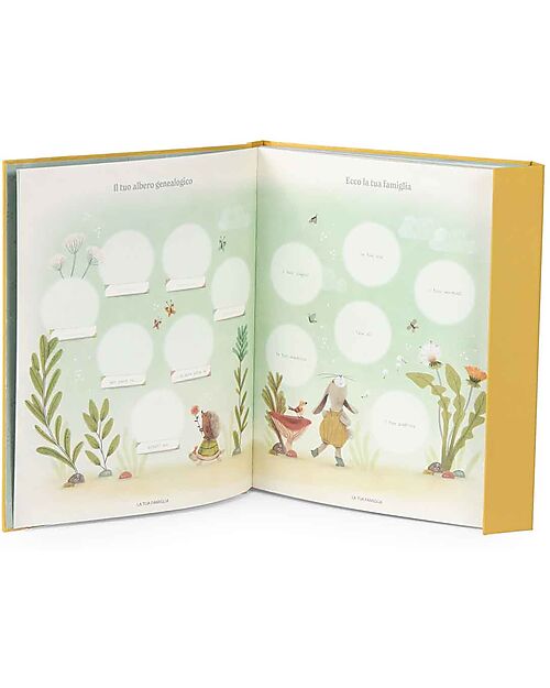 Moulin Roty Birth Book 80 Pages - Trois Petits Lapins - 19.5x24 cm Memories Kit