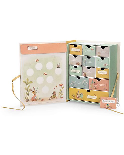 Moulin Roty Birth Box - Preserve Your Memories - 23x28.5 cm Baby's First Albums
