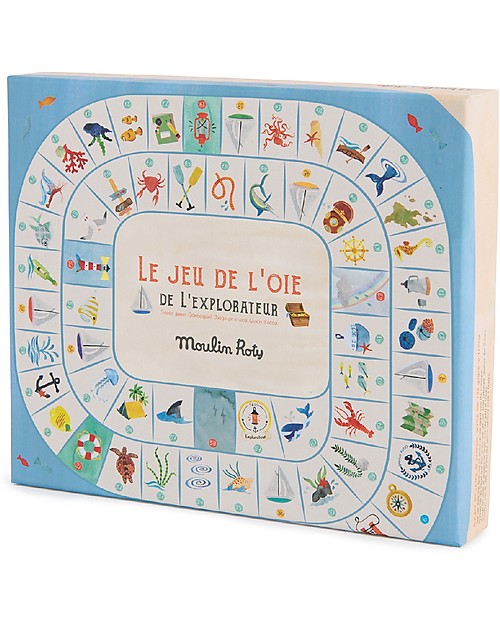 Moulin Roty Board Game The Explorer's Goose Game Board Games