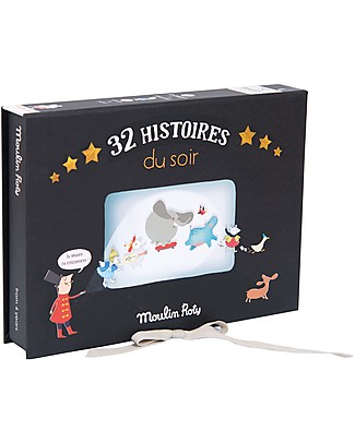 Moulin Roty Cinema Boxes, Les Histoires du Soir - 32 Bedtime Stories! Story Making Games