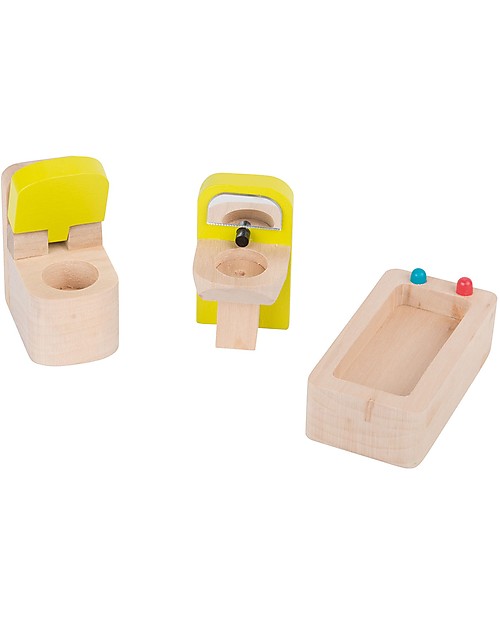 Moulin Roty Doll House, La Grande Famille - with Forniture Dolls Houses