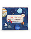 Moulin Roty Explorer's Projector - Includes 4 Discs of 8 Slides - Discover Space and the Constellations! Story Making Games