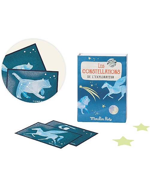 Moulin Roty Glow in The Dark Constellations Game STEM toys