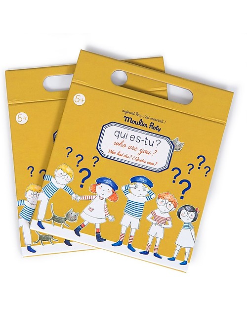 Moulin Roty Guess Who? Game - Aujourd'hui c'est Mercredi - Magnetic! Board Games