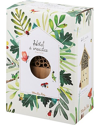 Moulin Roty House for Insects - Play and preserve the ecosystem of the garden or terrace Gardening Toys