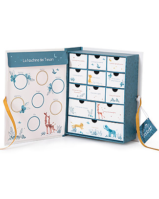Moulin Roty Italian Suvenir Box - Sous Mon Baobab - with Many Compartments! Baby's First Albums