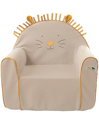 Moulin Roty Kids Sofa Paprika the Lion - Sous mon Baobab - 48x37x43 cm Chairs