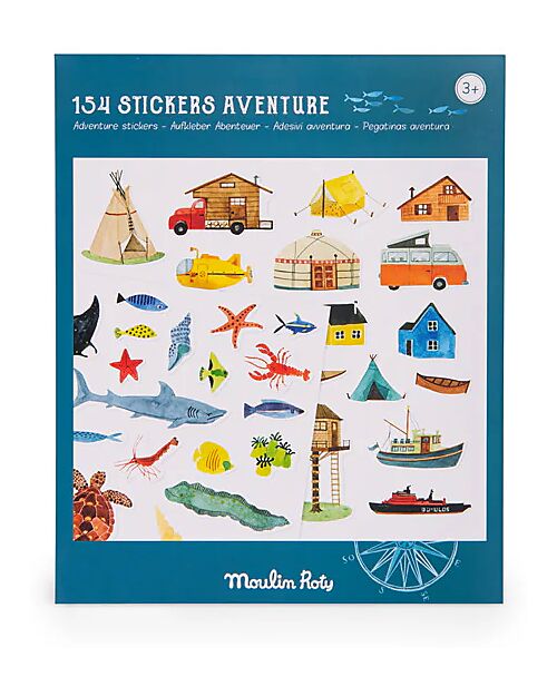 Moulin Roty Adventure Stickers Moulin Roty Adventure Stickers