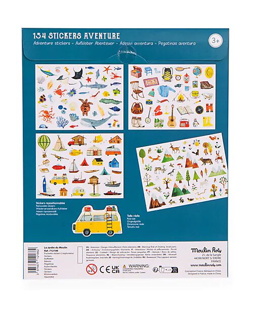 Moulin Roty Adventure Stickers Moulin Roty Adventure Stickers