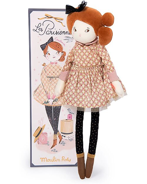 Moulin Roty Madame Constance Doll - Les Parisiennes - Cotton and Polyester - 47 cm Dolls