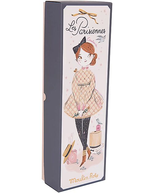 Moulin Roty Madame Constance Doll - Les Parisiennes - Cotton and Polyester - 47 cm Dolls