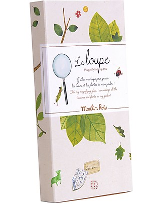 Moulin Roty Magnifying Glass, Le Jardin - for Little Explorers Outdoor Games and Toys_