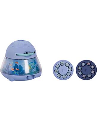 Moulin Roty Marine Animals' Projector - Includes 3 Discs with 8 Slides - USB Story Making Games