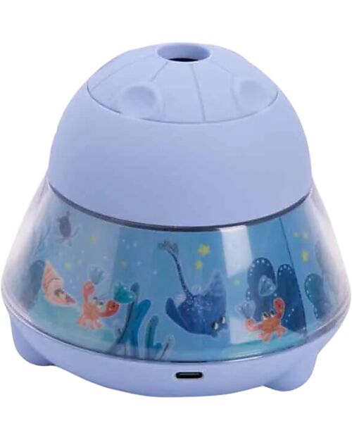 Moulin Roty Marine Animals' Projector - Includes 3 Discs with 8 Slides - USB Story Making Games
