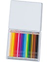 Moulin Roty Metal Box with 24 Watercolour pencils Draw And Color
