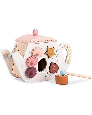 Moulin Roty Multi-Activity Teapot - Après la Pluie - Wood Musical Instruments