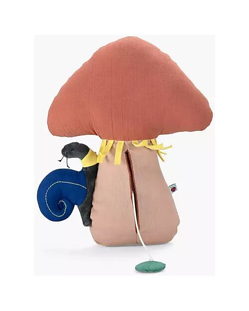 Moulin Roty Musical Mushroom Soft Toy - Pomme des Bois - 27 cm Soft Toys