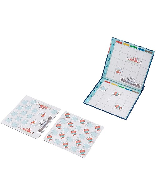 Moulin Roty Naval Battle Game - Aujourd'hui c'est Mercredi - Magnetic! Board Games