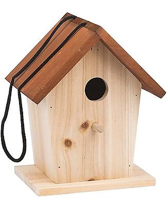 Moulin Roty OUTLET - Bird House, Le Jardin - 17x18x22 cm - Showroom Sample Outdoor Games and Toys_