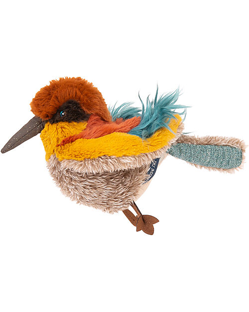 Moulin Roty Plush Bird - Bee-eater - 22 cm Soft Toys