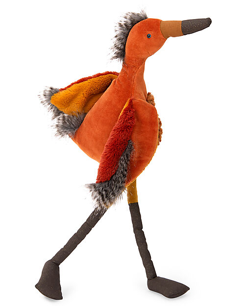 Moulin Roty Plush Bird - Red Heron - 60 cm Soft Toys