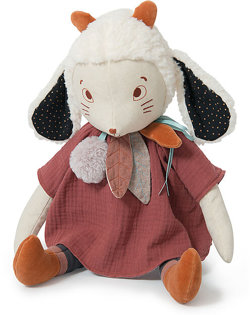 Moulin Roty Plush Fenouil the Sheep - White - 55 cm Puppets