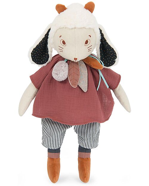 Moulin Roty Plush Fenouil the Sheep - White - 55 cm Puppets