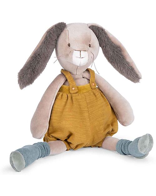 Moulin Roty Rabbit Soft Toy - Ocher - 38 cm Puppets